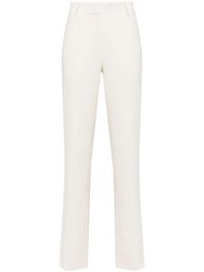 TOTEME узкие брюки с заниженной талией, нейтральный цвет