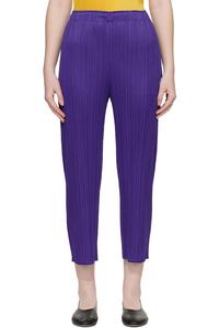 Pleats Please Issey Miyake Брюки ноябрьских цветов, актуальные каждый месяц