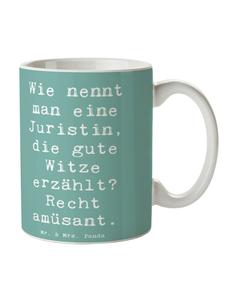 Кружка с надписью Юристский юмор и изображением морского бриза Mr. & Mrs. Panda