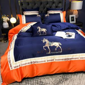 FUANNA Комплект постельного белья из 4 предметов: простыня на резинке, 220 см