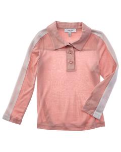 Reiss Индия Цветной блок Топ, Blush
