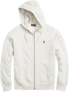 Толстовка Polo Ralph Lauren мужская, на молнии, из двойного трикотажа, Ralph Lauren Grey-Heather