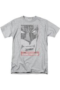 Футболка Batman Orginal Crime Fighter с коротким рукавом для взрослых Gildan, цвет athletic heather