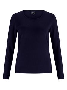 Базовый свитер CASH-MERE.CH Sweater, морской синий