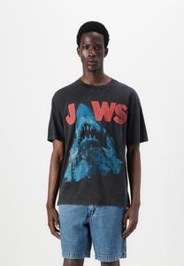 Футболка с принтом BOXY AMERICANA Hollister Co., черный