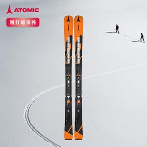 Atomic Универсальные продвинутые профессиональные лыжи Q9/9.8, продвинутая универсальная доска, оранжевый REDSTER Q9.8 (широкая доска), AASS03, 166 см