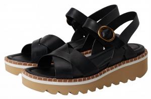 Женские сандалии Ruthie в черном цвете Sofft