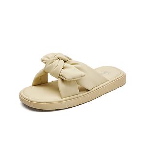 DUSTO Женские противоскользящие устойчивые к истиранию шлепанцы Yellow, цвет Yellow