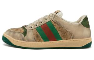 Кеды мужские Gucci Screener, хаки / зеленый