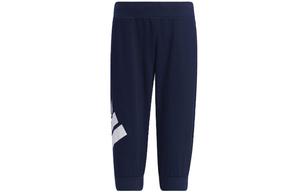 Детские трикотажные спортивные штаны Adidas, цвет College Navy