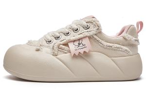 La Chapelle Износостойкие легкие дышащие лоу-топ скейтбордские кроссовки женские розовые, цвет Pink