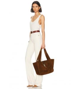 Большая сумка Bea Saint Laurent, цвет Caramel Cognac