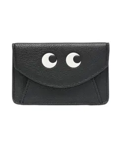 Кожаный кошелек с изображением глаза Anya Hindmarch, черный