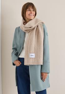 Шарф Cecil MIT STRUKTUR, Beige/Mottled Beige