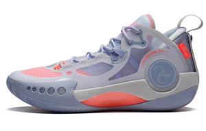 Баскетбольные кроссовки Shadow 3 мужские с низким верхом стандартные белые/светло-голубые Lining