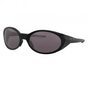 Oakley Пластиковые овальные солнцезащитные очки мужские черные, Black