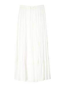 Макси юбка Bershka, White