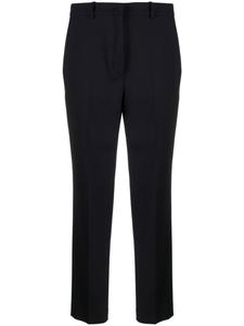 Укороченные брюки из необработанной шерсти Incotex, синий