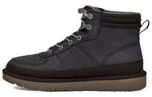 Ботинки мужские зимние Ugg Highland высокие на шнуровке, графитовый