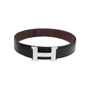 Ремень из кожи Constance для мужчин HERMES