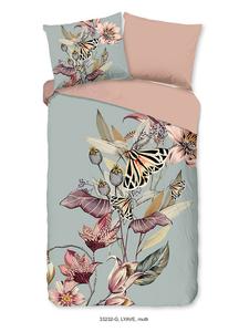 Комплект постельного белья Ляве в мятно-розовом цвете Good Morning, 240x220 см