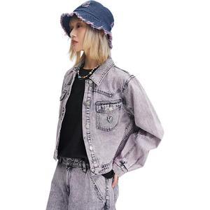 Lee Джинсовая куртка женская розово-фиолетовая, Pink Purple