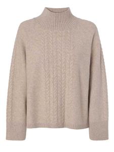 TATUUM Свитер в бежевом цвете, мраморный беж