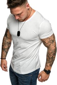 Футболка Amaci&Sons mit Rundhalsausschnitt TACOMA, белый