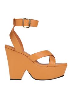 Сандалии Victoria Beckham, желтовато-коричневый