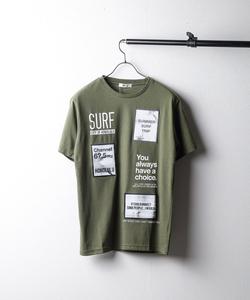 Футболка с принтом Sunny branch, цвет хаки