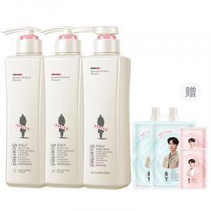 Коллекция шампуня и кондиционера с эфирными маслами шампунь уход за волосами увлажнение контроль пушистости 420мл*2 Adolph