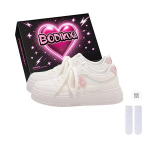 Boldi Kuki Низкие дышащие кроссовки для скейтбординга, женские, розовые