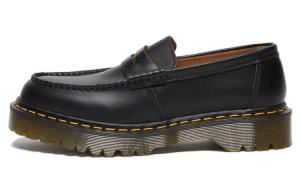 Dr.Martens Кожаные мокасины Dr. Martens Penton Bex Yellow Stitch Quilon, черные