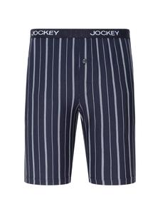 Jockey Повседневные вязаные бермуды для сна, темно-сине-белые
