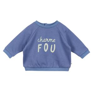 Детский худи Charme Fou в синем цвете Arsène et les Pipelettes