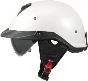 Немецкий мотоциклетный полушлем, шлем-полуоболочка, сертифицированный по стандарту ECE, открытый мотоциклетный шлем, шлем для чоппера, ретро-шлем, шлем для скутера, круизера, лёгкий мотоцикл с визором BGGNG, d