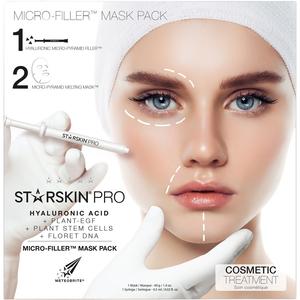 Маска для лица StarSkin Hyaluronic Acid Face Mask Set, Micro-Filler Face: 1 Mask 40 g + 1 Syringe 0,5 ml / 1 Stk.