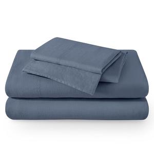 Комплект льняных простыней Bare Home, цвет Indigo