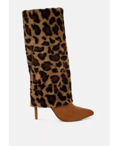 Ботфорты Everglade с отворотом London Rag, мультиколор