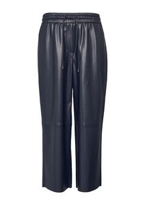 Широкие брюки comma casual identity, темно-синий