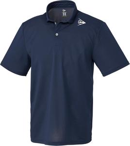 Поло для тенниса Dunlop DAP-1144, модель 2023 года, темно-синий