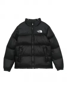 Пуховик с логотипом The North Face Kids, черный