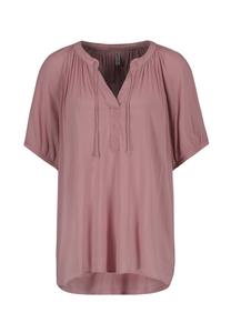 Блуза Eight 2 Nine LUFTIGE MIT V-AUSSCHNITT UND KURZARM, Rosa/Mottled Purple