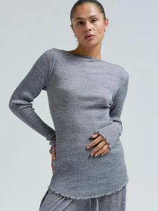 Рубашка Seamless Basic, светло-серый