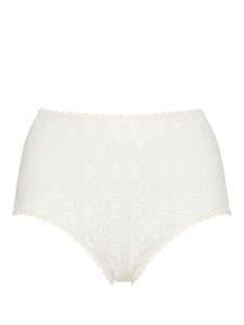 ERES трусы-брифы Ganse с завышенной талией, белый