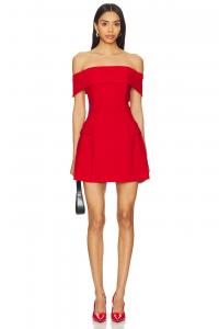 Мини-платье Hannah от Lovers And Friends, red