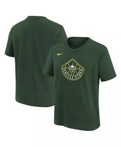 Зеленая футболка с логотипом Big Boys and Girls Hunter Seattle Storm Essential Nike, зеленый