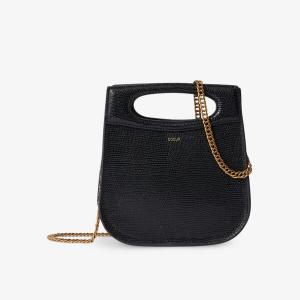 Кожаная сумка через плечо cheri mini Soeur, черный