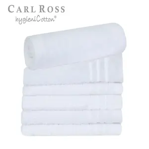 Карл Росс Seiftuch HygieniCotton с 2 подвесными шнурами Carl Ross, белый