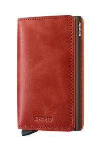 Кожаный кошелек Secrid, оранжевый